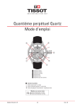Quanti&egrave;me perp&eacute;tuel Quartz Mode d`emploi