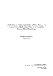 Une lecture de l`inach&egrave;vement par le blanc dans La