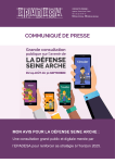 Mon avis pour La D&eacute;fense Seine Arche, une consultation