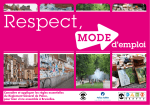 Respect mode d`emploi