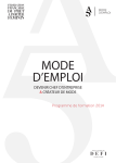 MODE D`EMPLOI - Fédération Française du prêt à porter féminin