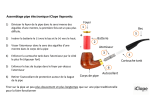 mode d`emploi pipe &eacute;lectronique Vapeonly