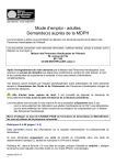 Mode d`emploi - Maison départementale des personnes