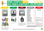 MODE D`EMPLOI 2015 DEs POInts D`aPPOrts - Athis-Mons