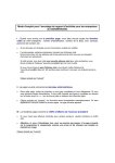 Mode d`emploi pour l`encodage du rapport d`activit&eacute;s pour