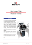 Navigator 3000 Mode d`emploi