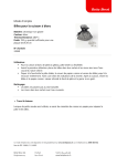 Mode d`emploi Billes pour la cuisson &agrave; blanc