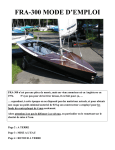 FRA-300 MODE D`EMPLOI