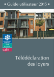 Mode d`emploi - télédéclaration des loyers 2015