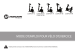 mode d`emploi pour v&eacute;lo d`exercice