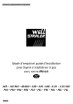 Mode d`emploi et guide d`installation pour foyers et