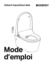 Mode d`emploi - Geberit AquaClean