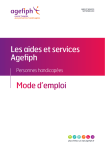 Les aides et services Agefiph Mode d`emploi personnes handicapées