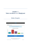 Sonder et Voter en direct avec 2Reply.net Mode d`emploi