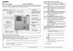 Mode d`emploi Landis & Staefa RDE…