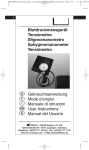 Blutdruckmessger&auml;t Tensiom&egrave;tre Sfigmomanometro