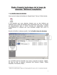 Mode d`emploi technique de la base de données `Référent hospitalier`