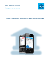 Mode d`emploi KBC Securities mTrader pour iPhone/iPad