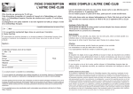 FICHE D`INSCRIPTION L`Autre Cin&eacute;