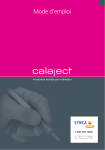 Mode d`emploi Calaject