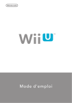 Mode d`emploi de la Wii U