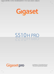 Gigaset S510H PRO - upc cablecom business