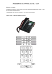 MODE D`EMPLOI DE L`APPAREIL ALCATEL PREMIUM