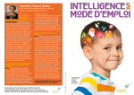 Intelligences mode d`emploi