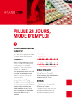Pilule 21 jours, mode d`emploi (278 Ko)