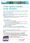 Votre Esp@ce Famille&hellip;