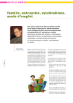Famille, entreprise, syndicalisme, mode d`emploi - CFE-CGC