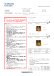 販売名：MIZUHO PINPOINT カラー蛍光内視鏡システム エンドスコープ