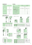 外形寸法図（mm） 接液部材質 付属品