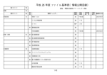 ［クリーンセンター西堀］基準表（PDF形式：100KB）