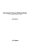 Soundscape Producer Mastering Studio