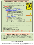 安全に電気さくを使用するために守ること [PDFファイル／147KB]
