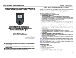 USER MANUAL - Speed Passion