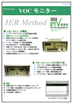 IER Method - VOC規制対応VOC簡易測定器