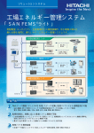 特 長 工場エネルギー管理システム 「SAN FEMS  R ライト」