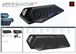 S.T.R.I.K.E.M ワイヤレス キーボード クイック