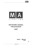 NETWORK SIGNAL PROCESSOR NSP