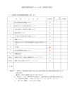 消防計画作成チェック表（共同住宅用）