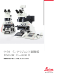 DM4000 B&ndash;6000 B - Leica Microsystems
