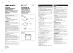 AN-L10T 10BASE-T - Sharp Australia Support