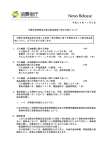 平成24年11月9日 消費生活用製品の重大製品事故に係る