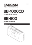 取扱説明書 - 1.66 MB | bb-1000cd_800_om_va_j