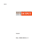 KIISOUTPUT 2010年版（PDF）