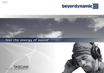 beyerdynamic ヘッドホン・イヤホン総合カタログ 2014