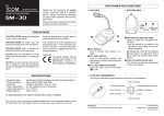 PRECAUTIONS PART NAMES AND fUNCTIONS
