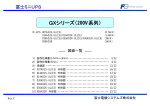 GXシリーズ（200V系列）